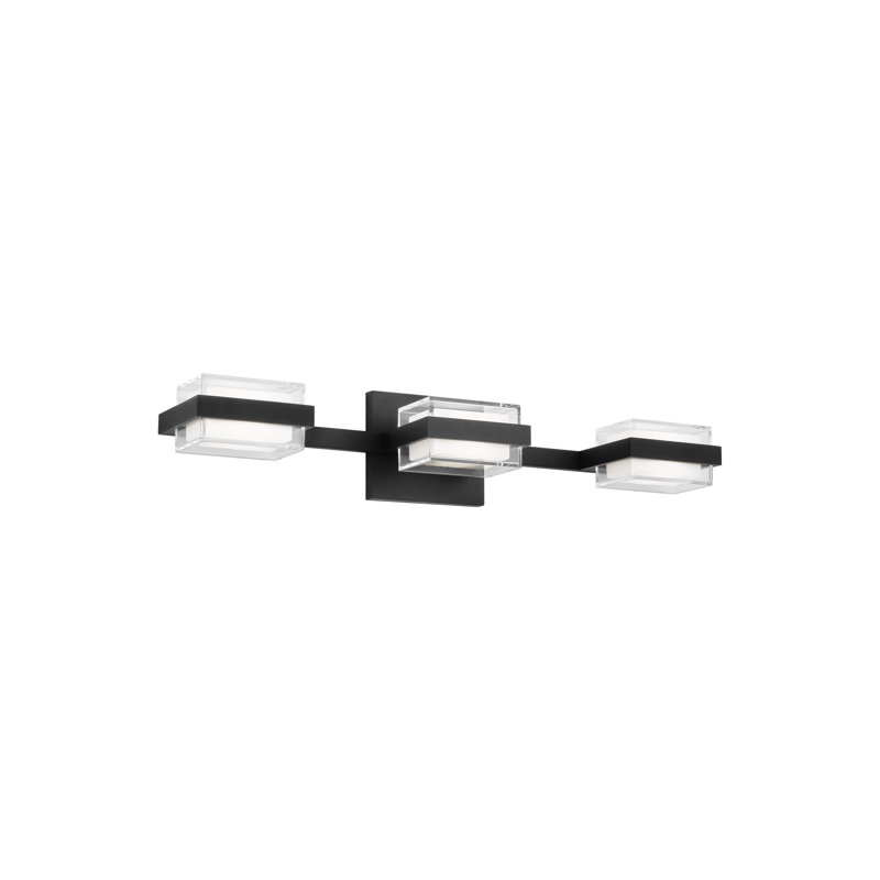 Kamden 3-Light Bath, Nightshade Black