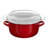 Symple Stuff Enamel on Steel Deep Fat Fryer with Glass Pyrex Lid-17985672