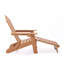 Chaise Adirondack pliante TALE avec repose-pieds escamotable et porte-gobelet