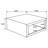 Mesa Natural Square Coffee Table
