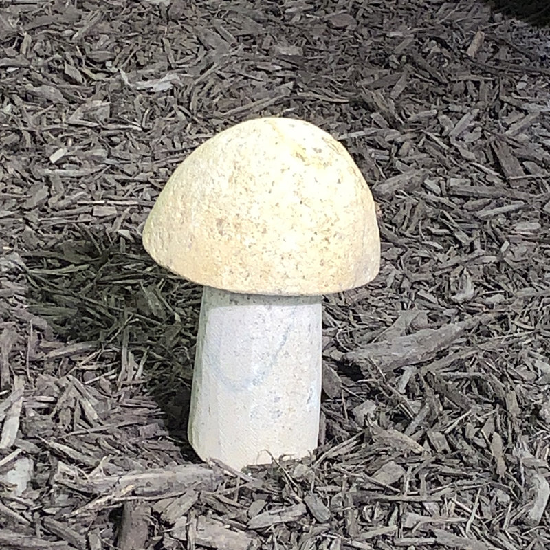 Stone Age Creations 8" Boulder Mushroom