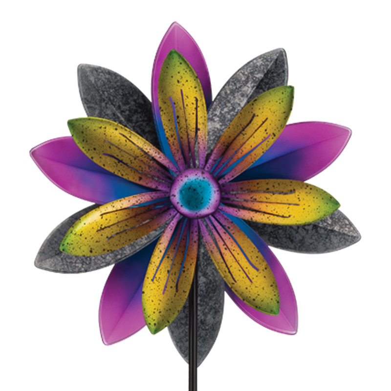 Piquet à vent 19 "- Fleur