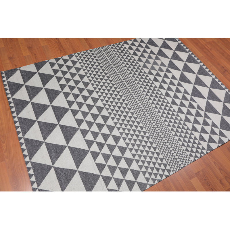 Haga Wool Geometric Indoor Rug