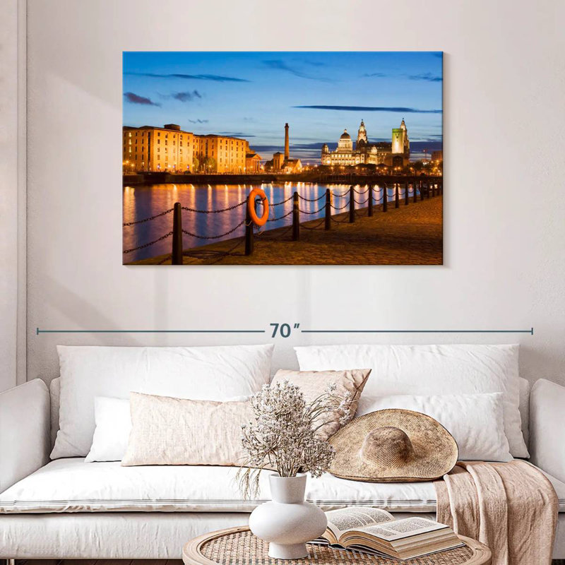 Albert Dock Waterfront, 30" H x 45" W
