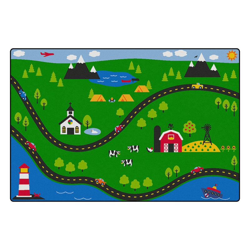 Sunday Drive Value Rug - Rectangle Value Size