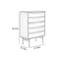 Commode d'appoint Vintage