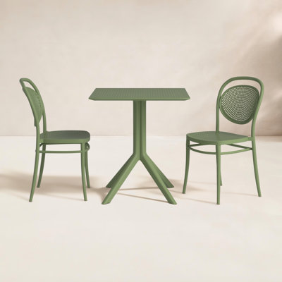 Farrah 28" Patio Bistro Set
