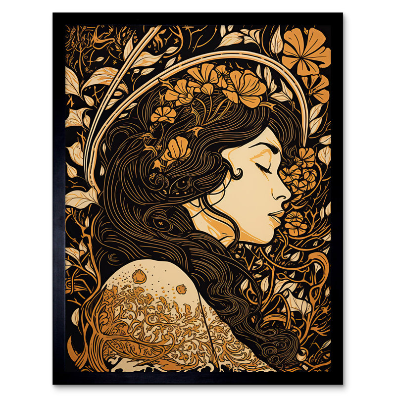 Zehner Sleeping Beauty - Single Picture Frame Rectangle Print