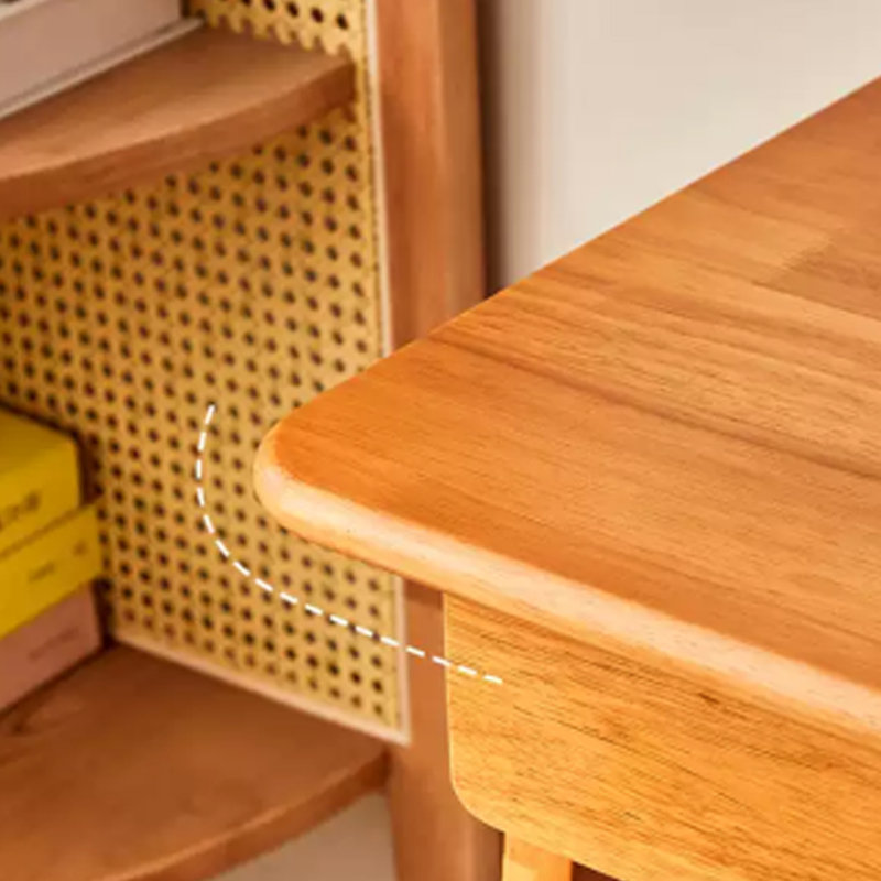 Solid wood small and simple desk