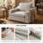 Stutsman Upholstered Chair And A Half-164614847
