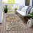 Machine Washable Indoor/Outdoor Xhevrie Terracotta Rug-1549877170