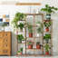 Tablette haute pour plusieurs plantes d'intérieur et d'extérieur 14 niveaux 16 supports à casseroles