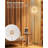 Modern Crystal Floor Lamp (9-Light, 70-Inch), Standing Lamp with Footswitch, LED Floor Lamp for Living Room, (Bulbs NOT Included)-1957363483
