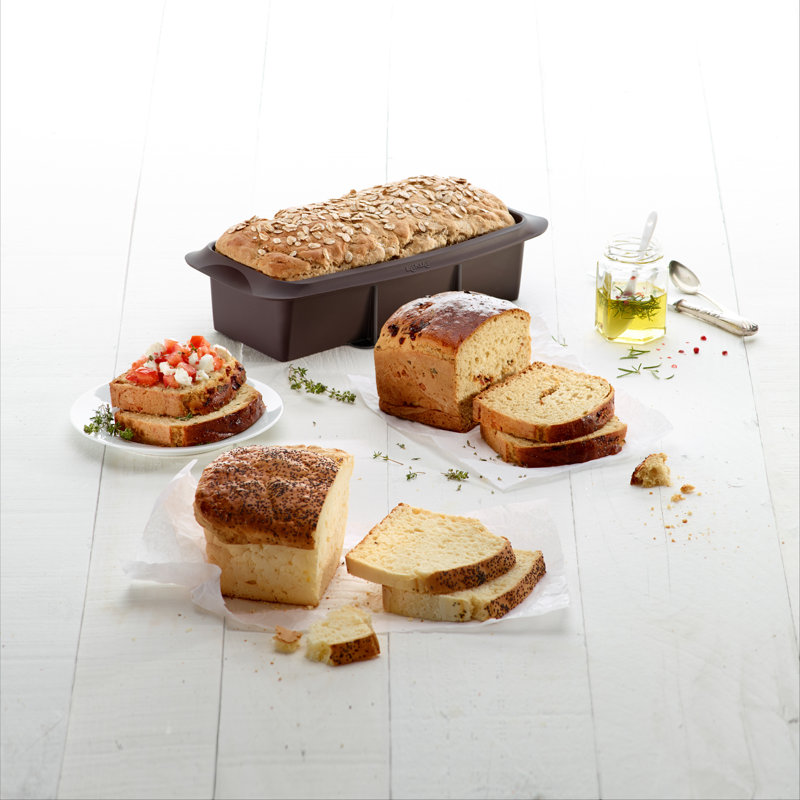 Lékué Silicone Sandwich Bread Mould, 25 Cm