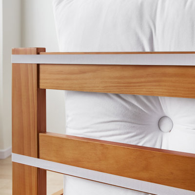 Rainha Plush Tufted Twin XL Dorm Headboard