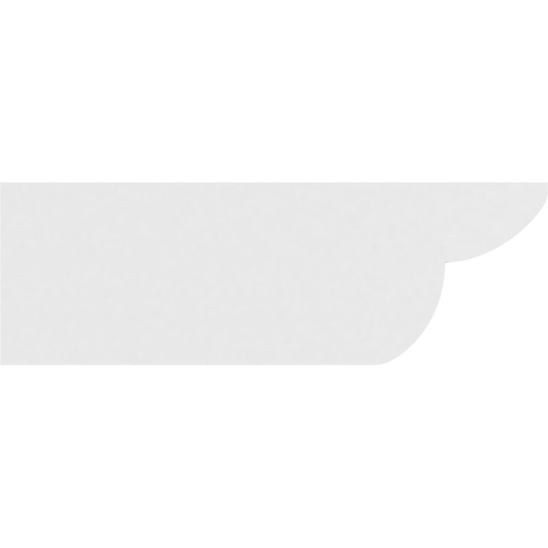 4"W x 10"H x 30"L Standard Crestline Architectural Grade PVC Rafter Tail, 10"H x 4"W x 30"D