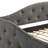 Tremont Grey Upholstered Twin Daybed With Pull-Out Trundle