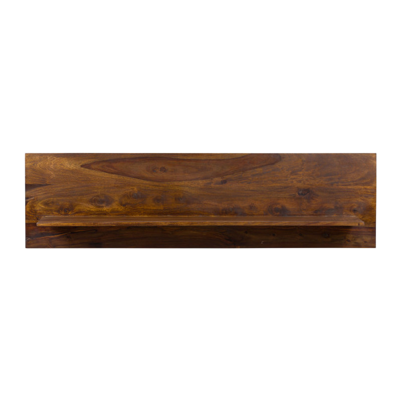 Corban Palsiander Solid Wood Floating Shelf