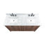 Meuble-lavabo double 60 po avec plateau Souther-118316946-99313318-118314559