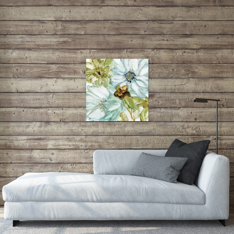 «Seaglass Garden I» par Elizabeth Franklin - impression non encadrée, H 24 po x l 24 po x P 0,25 po