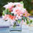 Faux Silk Mixed Assortment Arrangement in Vase-1123164811