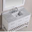 Ensemble de meuble-lavabo de salle de bain simple avec miroir 48 po Kanode-1776221408
