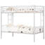 Structure de lit superposé simple en métal avec échelle Aafke Kids-584850428