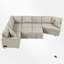 Canapé modulaire 4 pièces 4 pièces-1720501653