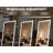 Oakleaf Tempered Glass LED Full Length Mirror – Touch Control, 3-in-1 Freestanding / Leaning / Wall-Mounted-390701346-396164924