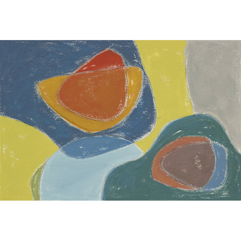 Tidelands Abstract IV - Painting, 61cm H x 91cm W, Wrapped Canvas