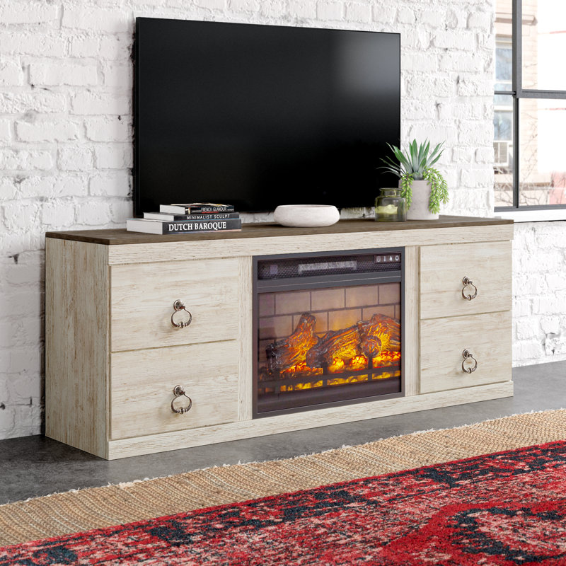 Dazya TV Stand Fireplace for TVs up to 60" Fireplace