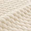 Canapé modulaire 114 po pour salon modulaire de 114 po, tissu de flanelle, canapé 3 places surdimensionné, canapé désossé, siège profond, connexion par boucle, conception antidérapante, sans assemblage, crème-1027621437