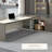Luxury Modern L-Shaped Ergonomic Executive Desk With Integrated Storage & Power Management-629440637-604293783