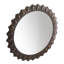 Greenly Round Iron Mirror