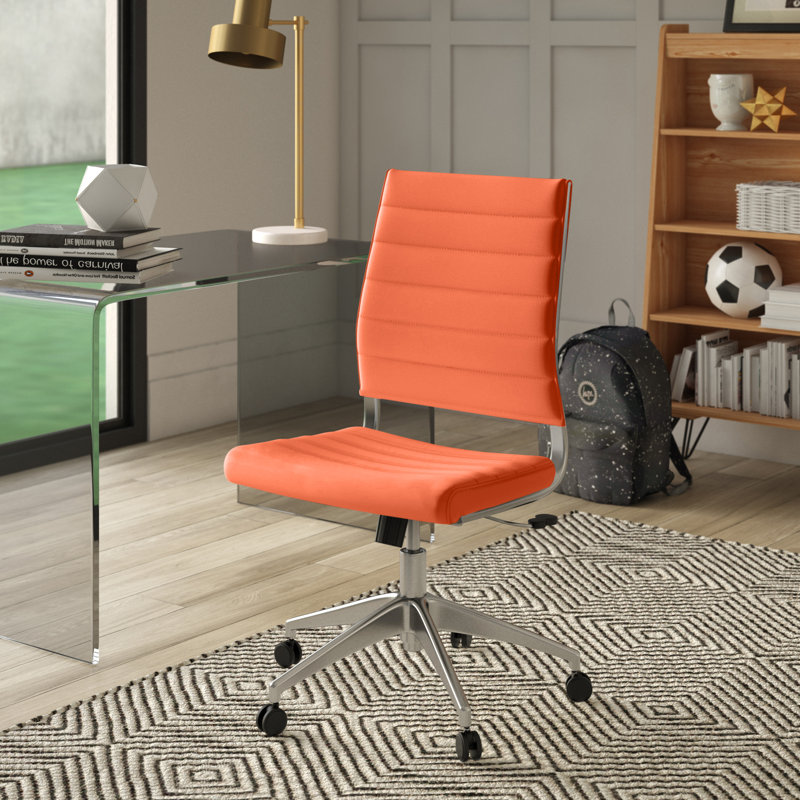 Modway Carson Carrington Nibe Jive Mid-back Office Chair, Orange