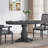 Toccata Extendable Round Solid Wood Base Dining Table-829423186