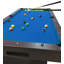 Table de billard avec feutre professionnel, retour de balle automatique et accessoires de billard complet-700914690-700914688