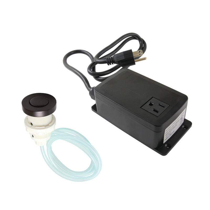 Kingston Brass Trimscape Single Outlet Garbage Disposal Air Switch Kit