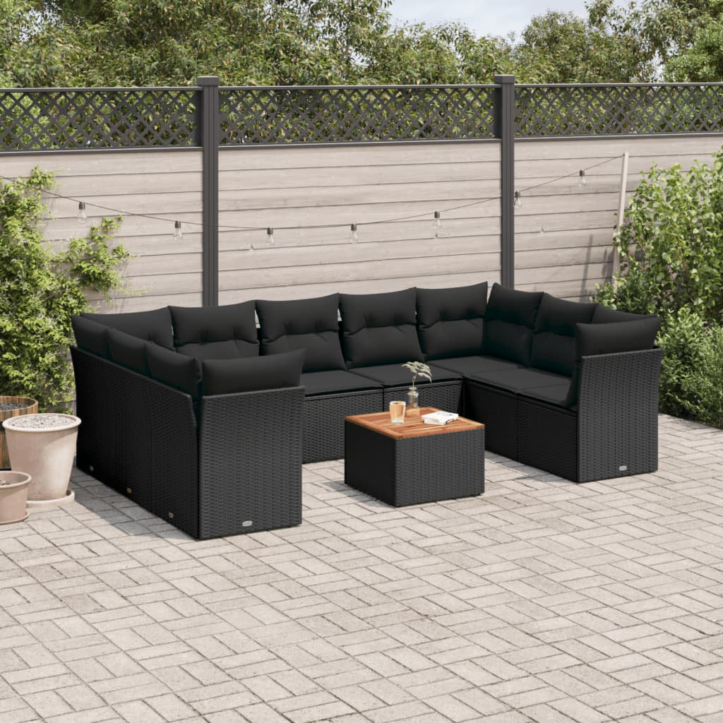 Gartensofa mit Kissen