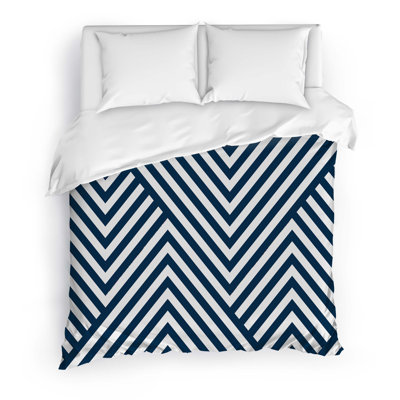 Nautical Polyester Twill Duvet Cover