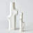 Tiered Trunk Vase-Matte White-Lg-105318165