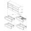 Ensemble de chambre avec très grand lit 4 pièces Jequarius-1166659508-1204533516