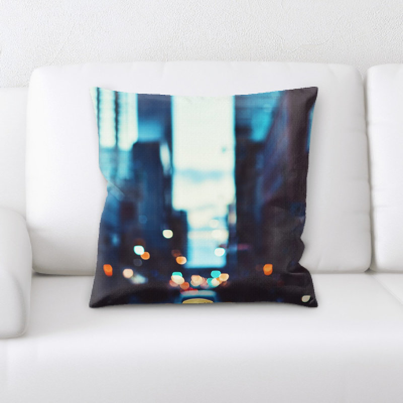 Coussin décoratif flou