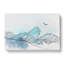 Eagle Flying by Mountain in Nepal in Abstract - Wrapped Canvas-55314288
