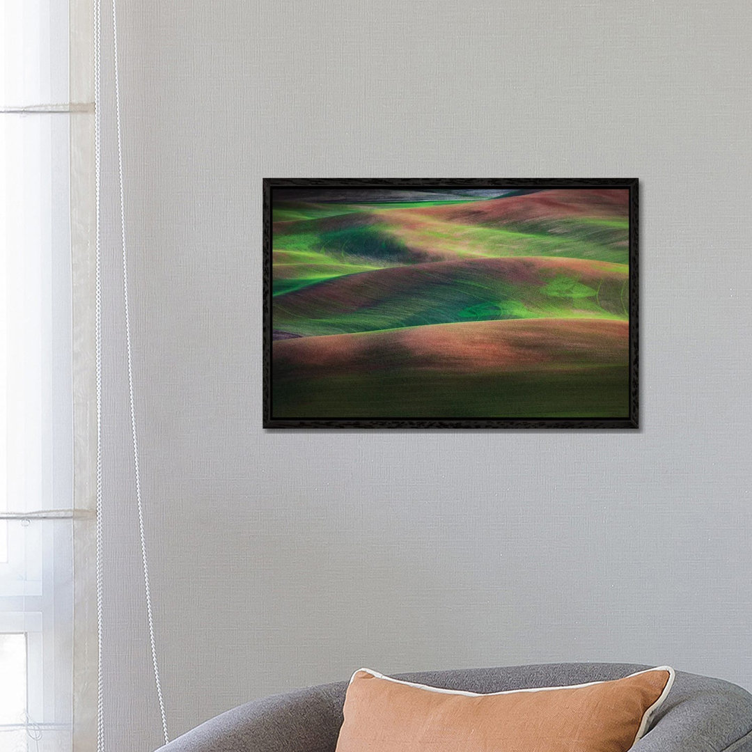 Springtime, The Palouse, Washington von Jim Nilsen - Galerie-umwickelte Leinwand Giclée auf Leinwand