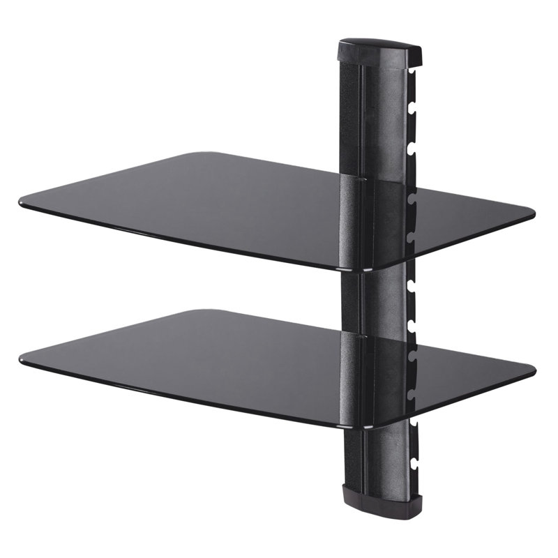 Étagère à DVD double couche Claudette