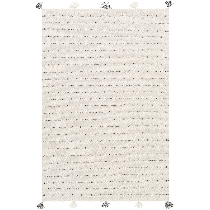 Hadebrand Geometric Indoor / Outdoor Rug, Rectangle 10' x 14'
