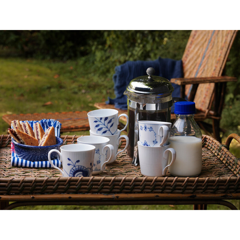 Royal Copenhagen Blue Fluted Plain Teacup