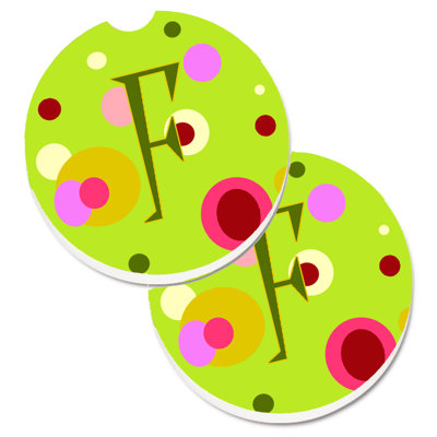 Sous-verre Initiale Monogram
