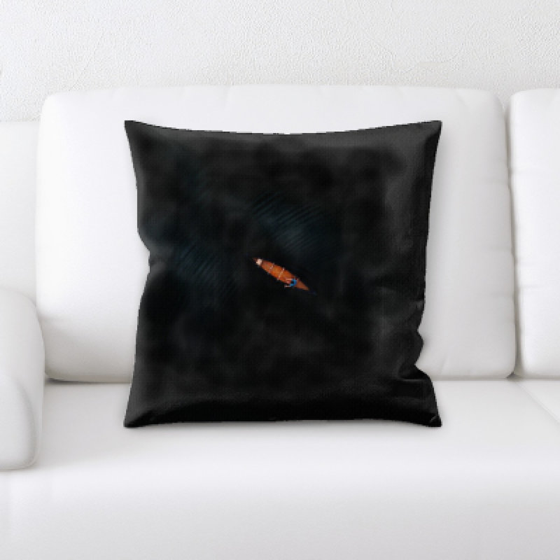 Microsuede Throw Pillow